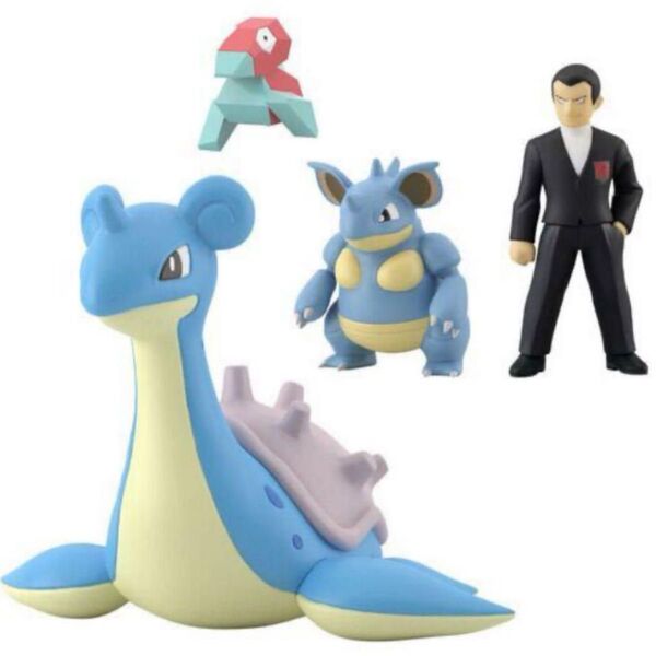 新品 ポケモンスケールワールド カントー地方 シルフカンパニーセット フィギュア