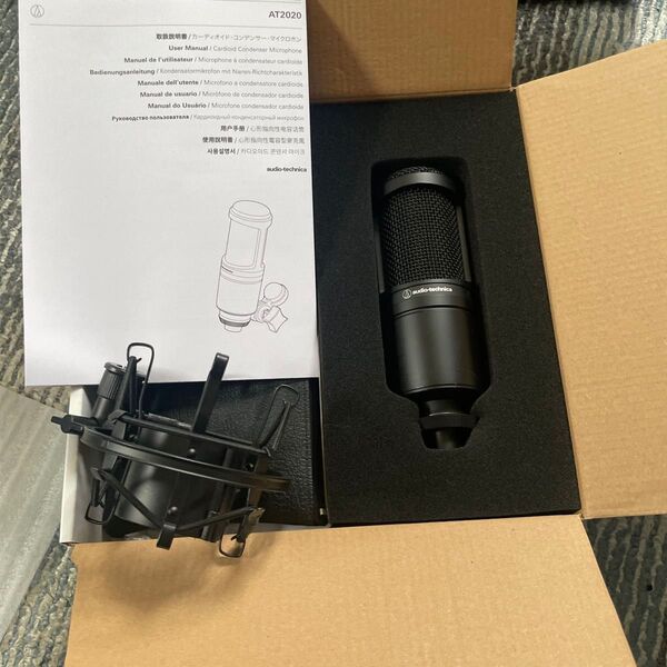 audio-technica AT2020 コンデンサーマイク