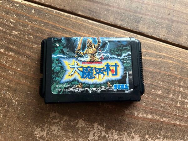 【MD】メガドライブソフト 大魔界村 【ジャンク/動作未確認/ソフトのみ】中古 カセット 昭和レトロ レトロゲーム