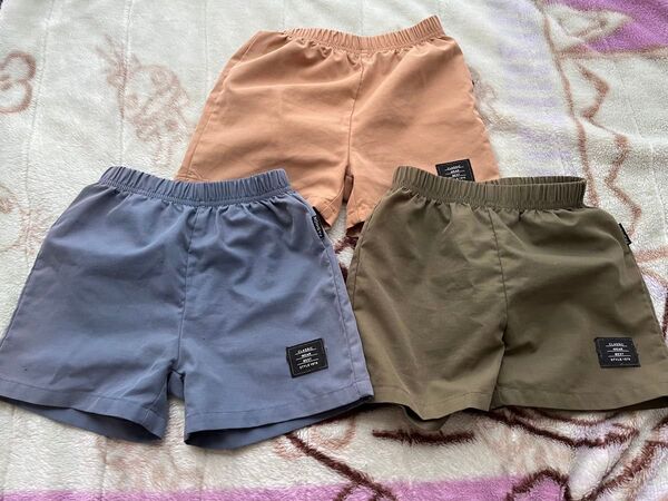 SHEIN 半ズボン 3枚セット 3-4T