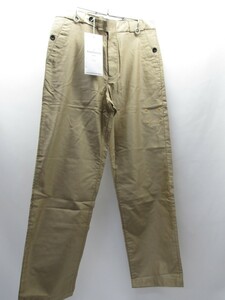 THE FOURNESS ザ・フォーネス SIZE:S CAMEL PANT パンツ 中古 メンズ タグ付き ∴WF389