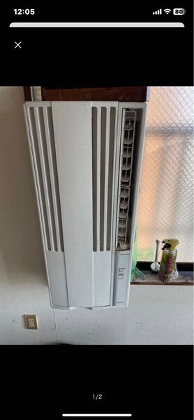 コロナ窓用エアコン一年使用