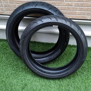 ダンロップ SPORTMAX GPR-300 前後セット 120/70ZR17 , 180/55ZR17 z900rs タイヤ