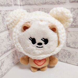 PPULBATU バムグッ ヨンモン 着ぐるみ クマ 白 ハンドメイド TXT トゥバ ボムギュ スビン
