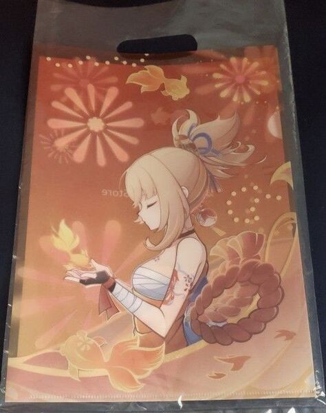 原神 x Sony Store 宵宮 クリアファイル アクリルスタンド
