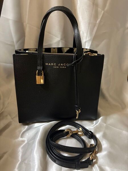 マークジェイコブス ショルダーバッグ 2way ハンドバッグ ブラック