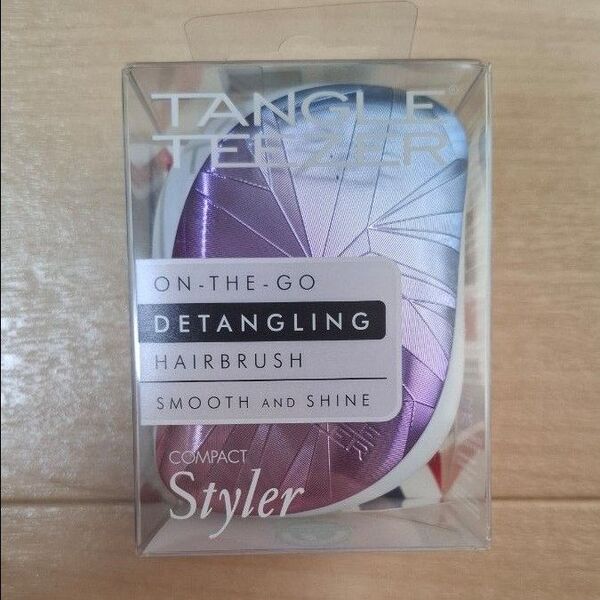 TANGLE TEEZER タングルティーザー コンパクトスタイラー パープル系 新品