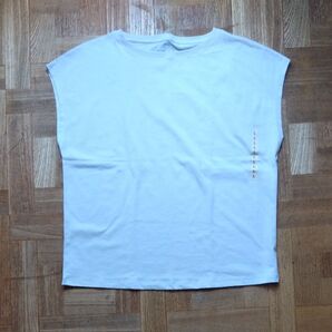無印良品 フレンチスリーブTシャツ L