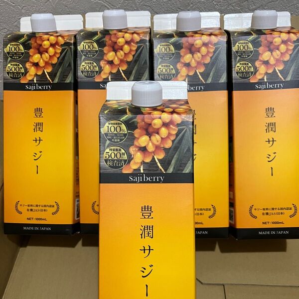 フィネス豊潤サジー1000ml×5箱