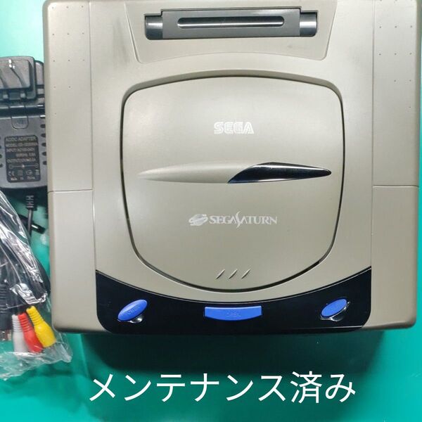 セガサターン 本体 FRAM換装・PSU rev2.1・漂白除菌分解清掃・メンテナンス済み アルミコンデンサ全交換 ロ
