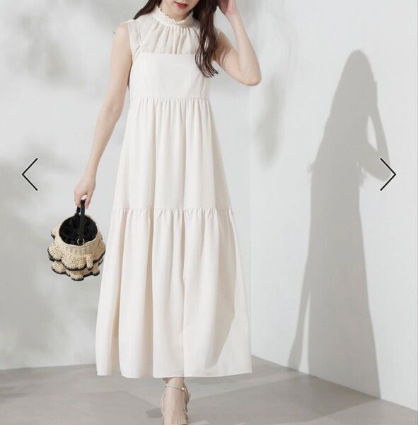 PROPORTION BODY DRESSING キャミティアードワンピース