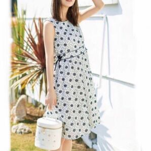 feroux フェルゥ オンワード ワンピース 花柄 レース