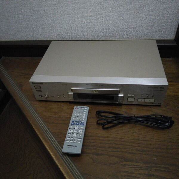 Panasonic DVD-RP91 DVDプレーヤー リモコン 電源ケーブル付き