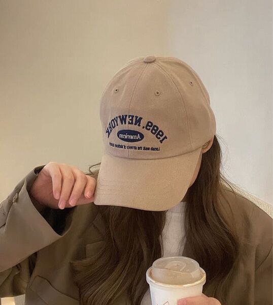 キャップ 刺繍ロゴ 帽子日焼け防止 おしゃれぼうし 韓国ファッション 男女兼用