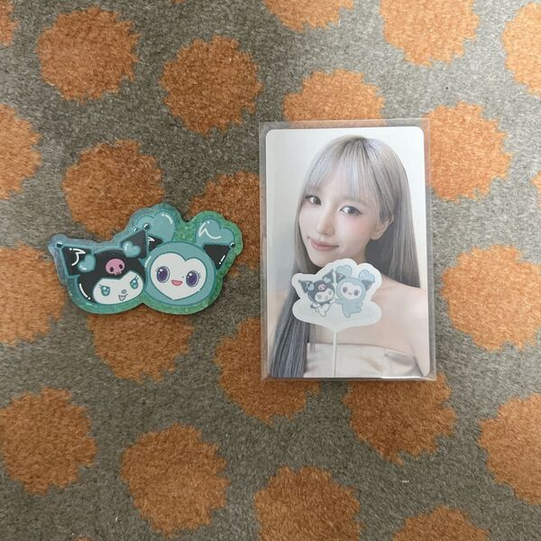 TWICEミナ 8周年popupサンリオ 10000円 特典トレカ、ホログラムステッカー