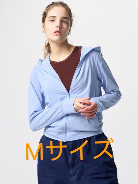 ユニクロ エアリズムUVカットメッシュパーカ 長袖