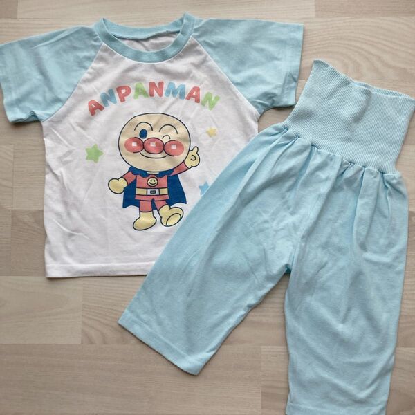 バンダイ アンパンマン 水色 パジャマ 95 キッズ 男の子 女の子