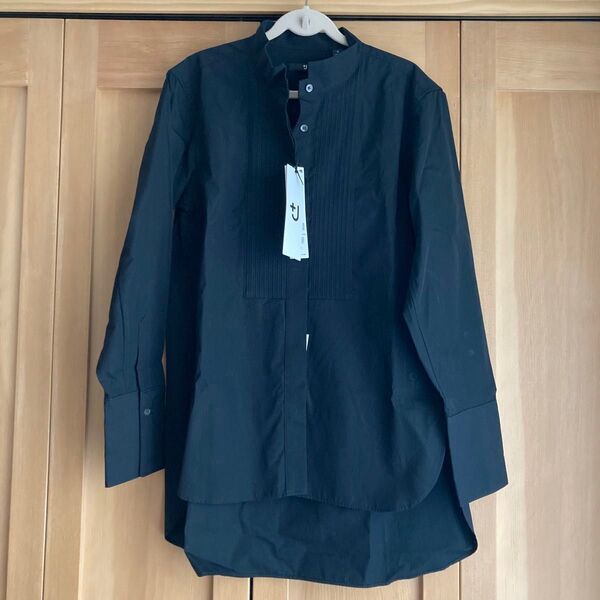 UNIQLO +J ユニクロ レディース スーピマコットン タックシャツ 長袖 WOMEN ジルサンダー 長袖シャツ