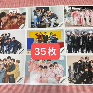 ☆35枚☆ なにわ男子 集合 公式写真 まとめ売り