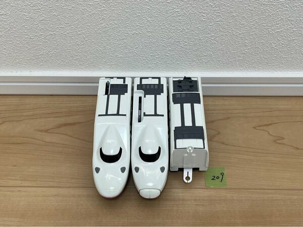 現状品【208】プラレール 車両 E4系 マックス ピンク 連結