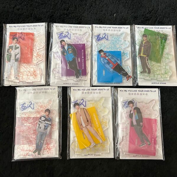 Kis-My-Ft2 アクリルスタンド 7人 全員分 To-y2