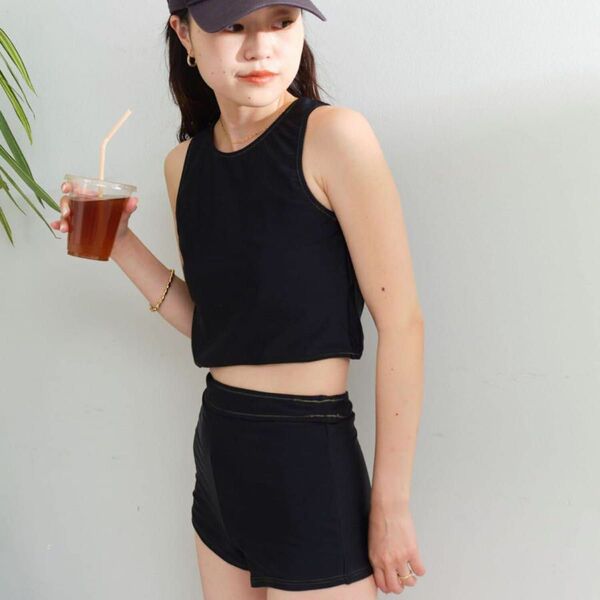 CIAOPANIC TYPY チャオパニックティピー 配色アメスリ水着2点セット セパレート ビキニ