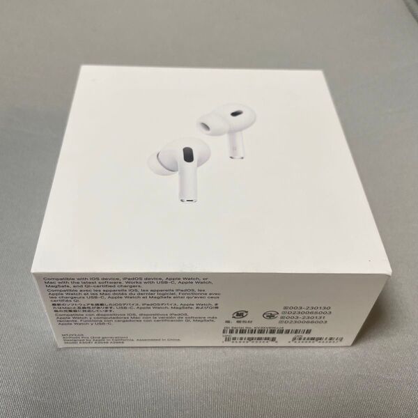 Apple AirPods Pro 第2世代 ワイヤレスイヤホン 新品未開封 MV7N2J/A