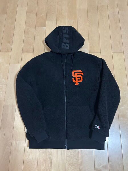 美品 F.C.R.B l MLB TOUR BOA FLEECE BIG STAR HOODIE FCRB-212026