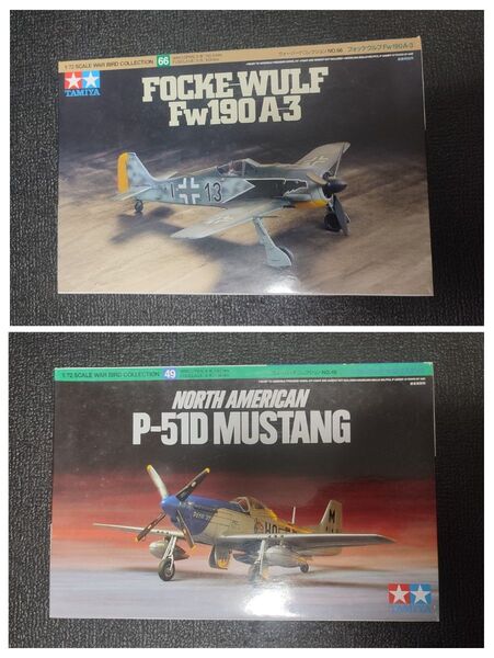 タミヤ 1/72 ウォーバードコレクション P-51D マスタング