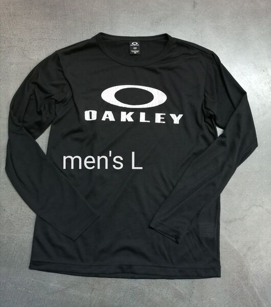 OAKLEY オークリー 長袖Tシャツ メンズL 黒