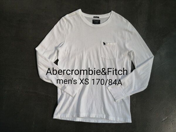 Abercrombie&Fitch アバクロンビーアンドフィッチ 長袖Tシャツ メンズXS 170/84A