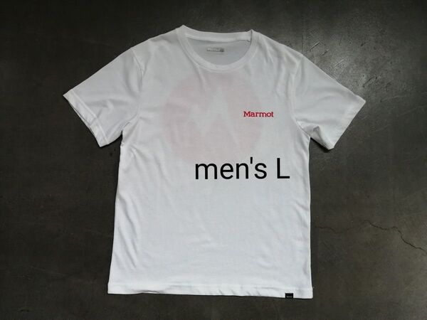 Marmot マーモット 半袖Tシャツ メンズL 小さい穴あり