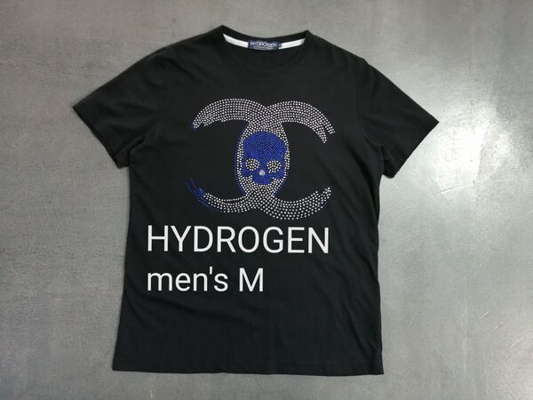 HYDROGEN ハイドロゲン 半袖Tシャツ メンズM 黒