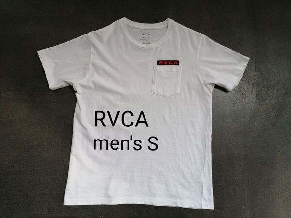 RVCA ルーカ 半袖Tシャツ メンズS バックプリント