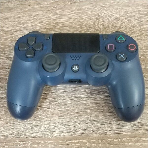 良品 PS4 ワイヤレスコントローラー DUALSHOCK4 CUH-ZCT2J Mブルー SONY プレステ4 純正 薄青