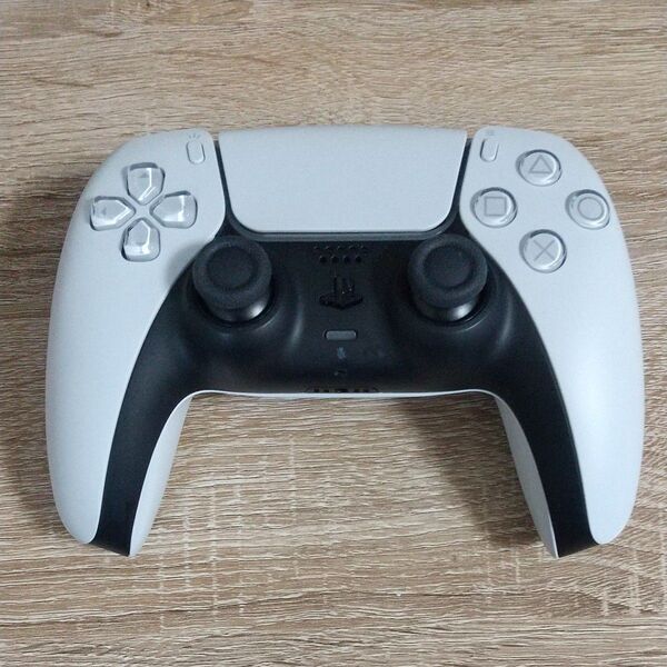 美品 PS5 コントローラ DualSense SONY ホワイト CFI-ZCT1J PlayStation5 純正 白 ソニー
