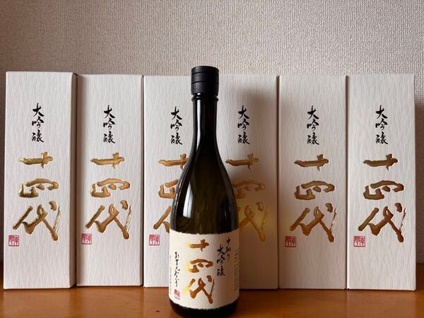 十四代 中取大吟醸 6本 720ml