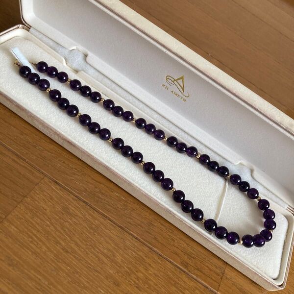 KH AMETH アメジスト ネックレス 14K
