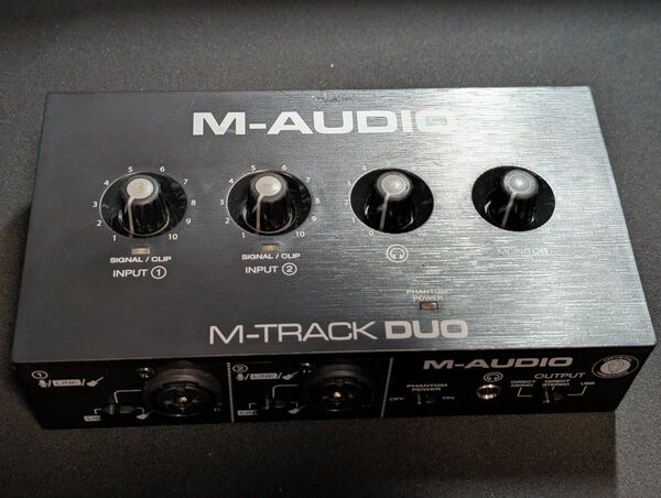 M-AUDIO M-TRACK DUO USB オーディオインターフェース インターフェイス