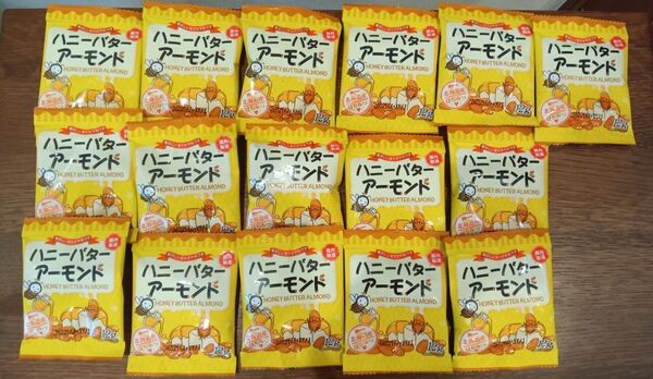 小分け ハニーバターアーモンド 12g×16袋 北海道産はちみつ おやつ