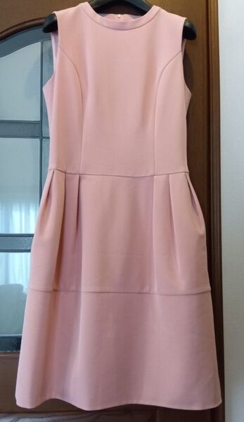 FOXEY NEWYORK フォクシーニューヨーク タックコクーンドレス ワンピース ピンク 40