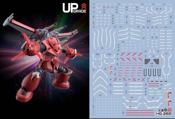 HG 1/144 ズゴック(SEED FREEDOM Ver) 水転写式デカール