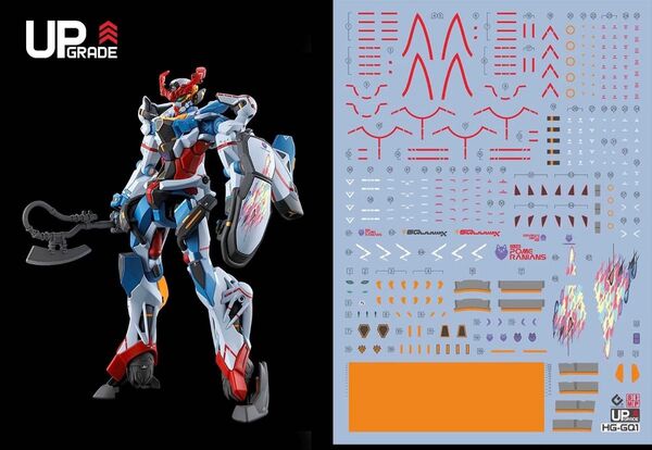 HG 1/144 GQuuuuuuX ジークアクス用水転写式デカール