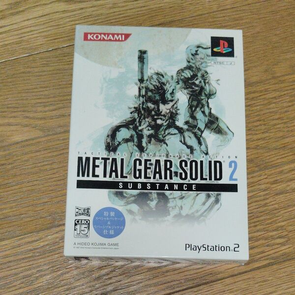 METAL GEAR SOLID 2 SUBSTANCE PS2