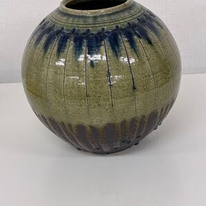 壺 花器 花瓶 置物 インテリア 花入れ 陶器 骨董品 益子焼