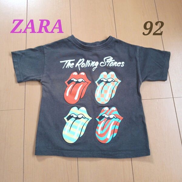 ザラ The Rolling Stones Tシャツ 90サイズ