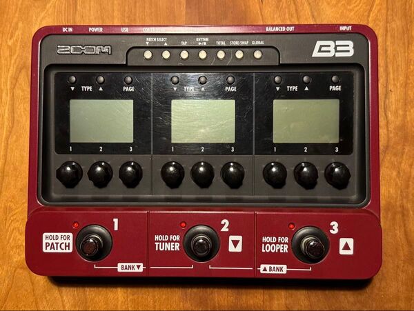 ZOOM B3 ベースマルチエフェクター