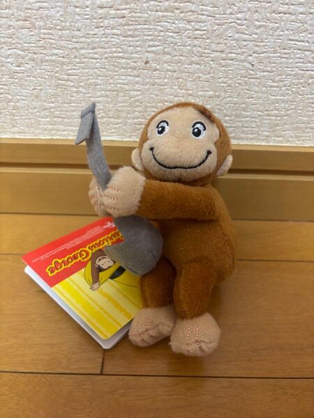 おさるのジョージ マスコットぬいぐるみ