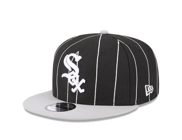 ニューエラ NEW ERA 9FIFTY MLB シカゴホワイトソックス ストライプ キャップ ドジャース ストライプ