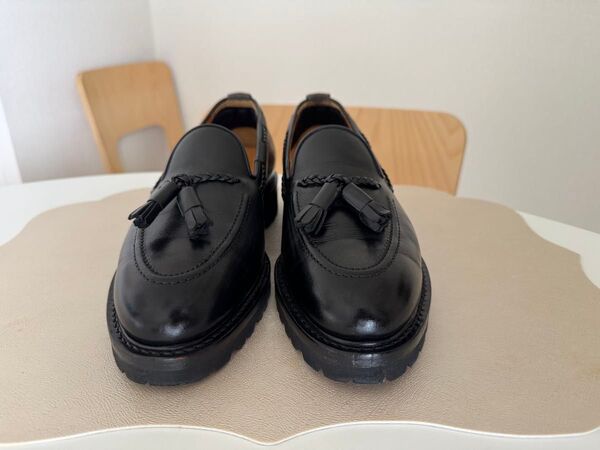 ナノユニバース別注 WH "Kennedy" ツイストタッセルローファー ヒール3.2cm